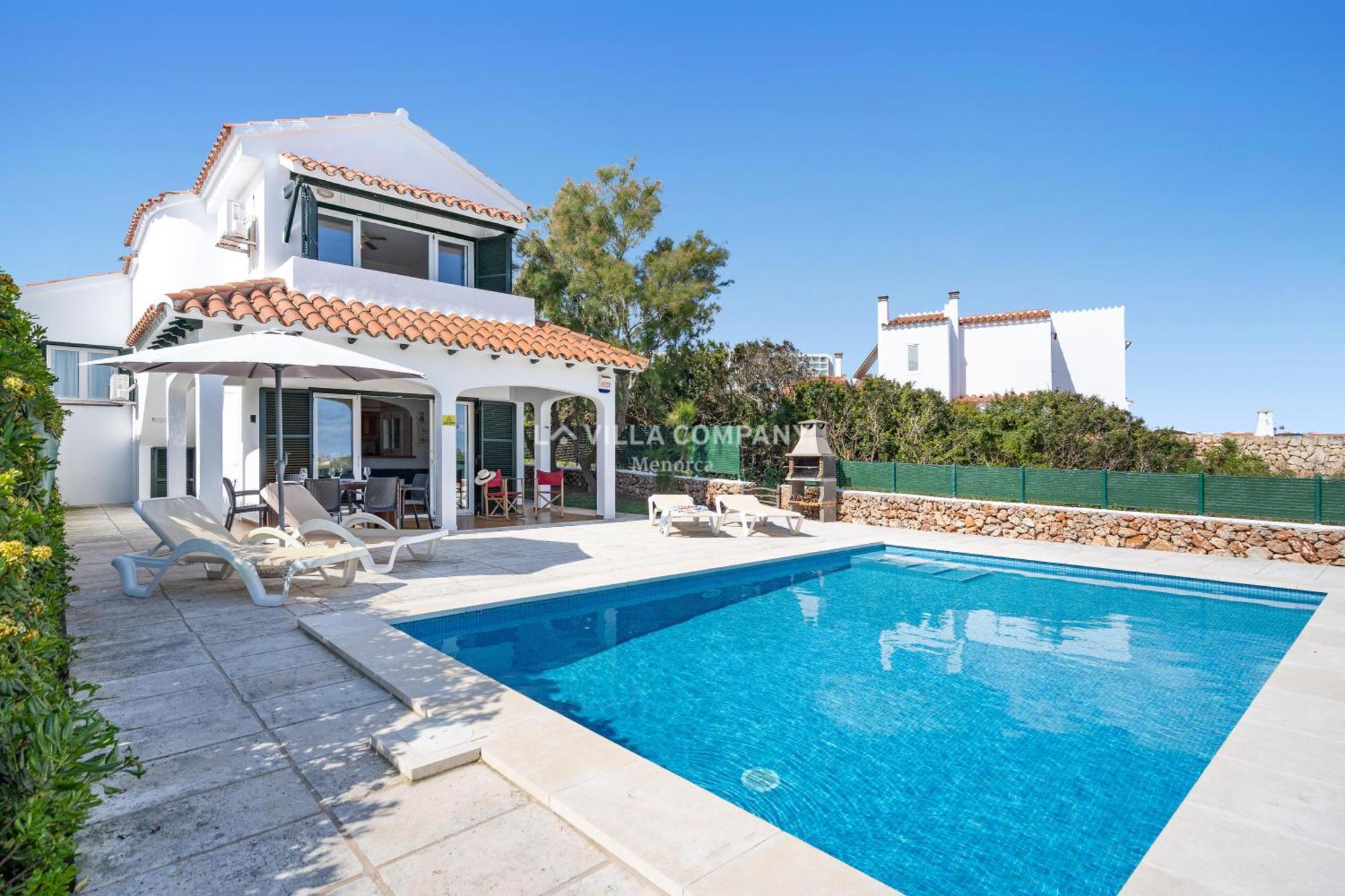 Villa Elsie Arenal d'en Castell Exterior foto